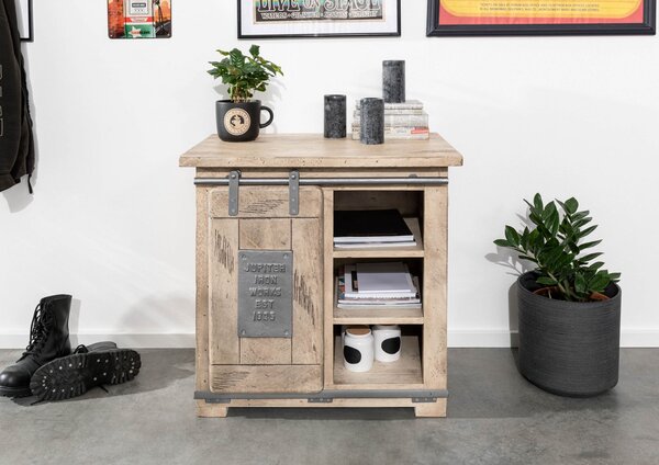 IRON Komoda Mango 70x45x70 bielená, lakovaná