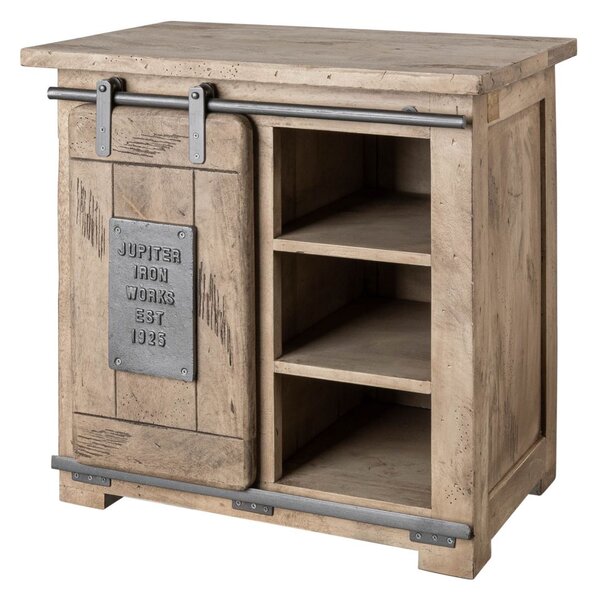 IRON Komoda Mango 70x45x70 bielená, lakovaná