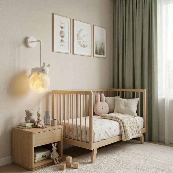 Toolight Rea, NÁSTENNÁ LAMPA NÁSTENNÉ SVIETIDLO SPIACI ZAJKO G165-1W, OSW-07805