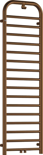 Deante Silia, kúpeľňový radiátor 500x1570 mm, 586W, hnedá matná, DEA-AGI_CG51