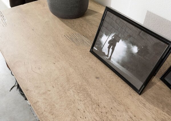 IRON Komoda Mango 80x45x85 lakovaná, bielou, farbou