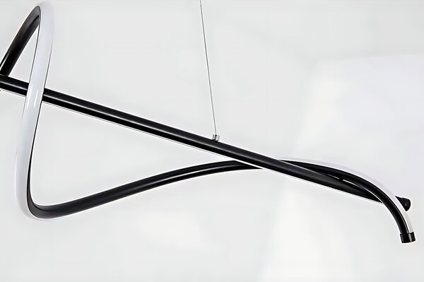 Toolight Toolight, LED stropné svietidlo 120cm, 50W, 3000K, LHJ023-CP, čierna matná, OSW-50011