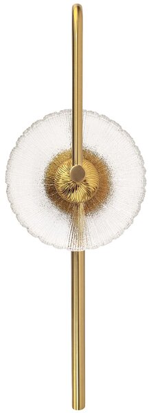 Toolight Toolight, LED nástenné svietidlo 53x18cm, 3W, 3000K, LHJ072-W, zlatá matná, OSW-50032