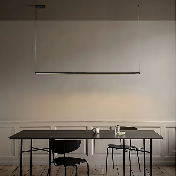 Toolight Toolight, LED závesné osvetlenie 150cm, 18W, 3000K, LHJ032-CP, čierna matná, OSW-50015