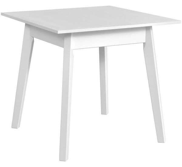 MEBLINE Stôl OSLO 1 80x80 biely laminát