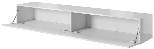 MEBLINE Komoda RTV EDIL 200 biely lesk