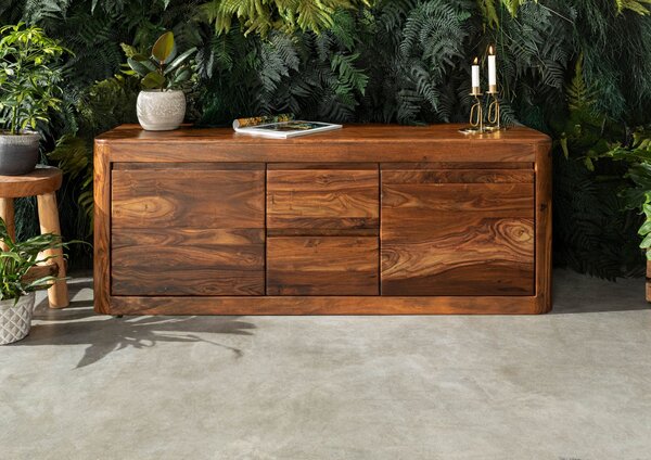 MONTREAL TV Komoda Palisander 147x58x40, orech, voskovaný