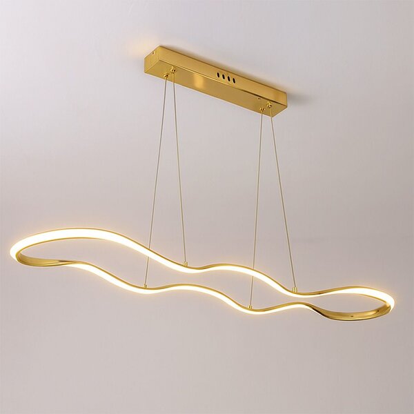 Toolight Toolight, LED stropné osvetlenie 100cm, 24W, 3000K, LHJ028-CP, zlatá, OSW-60018