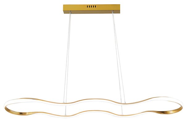 Toolight Toolight, LED stropné osvetlenie 100cm, 24W, 3000K, LHJ028-CP, zlatá, OSW-60018