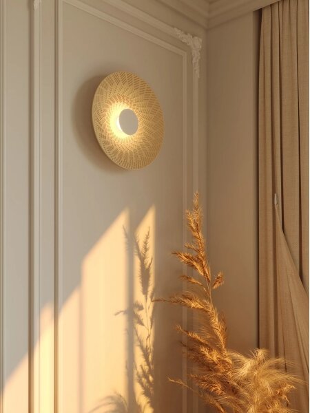 MAXLIGHT W0457 - LED Nástenné svietidlo MISAKI LED/6W/230V CRI 95 béžová