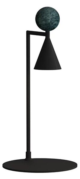 MAXLIGHT T0069 - LED Stolná lampa BINGO LED/12W/230V CRI 92 čierna/zelená