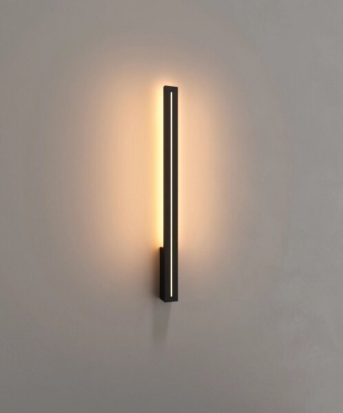 MAXLIGHT W0460 - LED Vonkajšie nástenné svietidlo MOENA LED/15W/230V IP65 čierna
