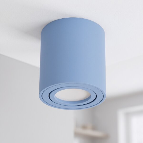 BRILAGI - Bodové svietidlo MIA 1xGU10/30W/230V 84x80 mm modrá