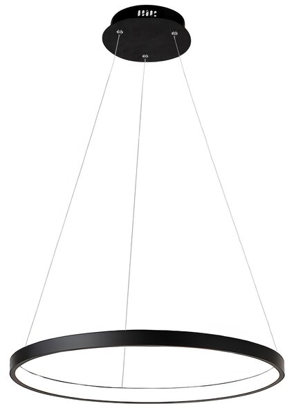 Toolight Toolight, LED stropné svietidlo 40cm, 24W, 3000K, LHJ011-CP, čierna, OSW-60006
