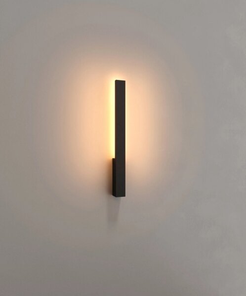 MAXLIGHT W0458 - LED vonkajšie nástenné svietidlo KAPRUN LED/6W/230V IP65 čierna