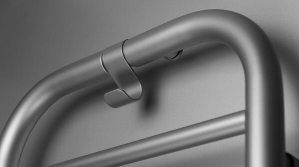 Deante Silia, kúpeľňový radiátor 500x1570 mm, 586W, brúsená oceľ, DEA-AGI_FG51