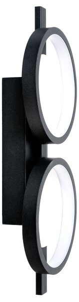 Toolight Toolight, LED nástenné svietidlo, 13W, 4000K, 1500lm, APP1917-W, čierna, OSW-66062