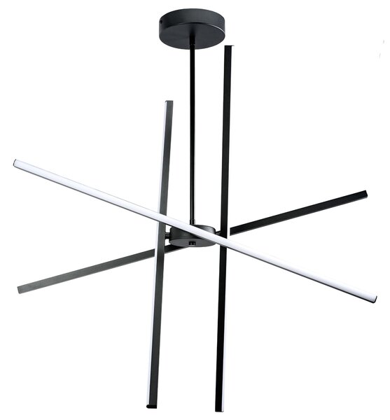 Toolight Toolight, LED stropné svietidlo, 40W, 4000K, 2000lm, APP1929-CP, čierna, OSW-66068