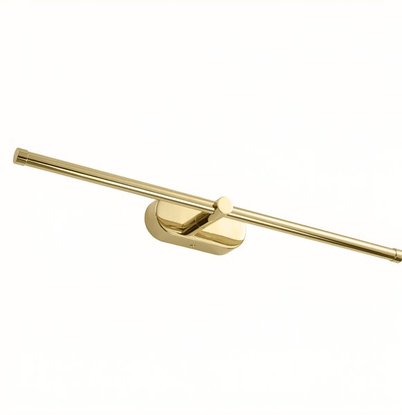 Toolight Toolight, LED nástenné svietidlo 60cm, 13W, 4000K, 1000lm, APP1890-1W, zlatá lesklá, OSW-66045
