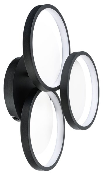 Toolight Toolight, LED stropné svietidlo, 30W, 4000K, 1500lm, APP1919-C, čierna, OSW-66063