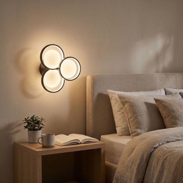 Toolight Toolight, LED stropné svietidlo, 30W, 4000K, 1500lm, APP1919-C, čierna, OSW-66063