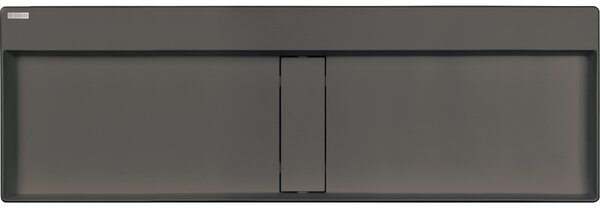 Deante Blur, granitové umývadlo na dosku 1200x400x120 mm, antracitová metalíza, DEA-CQB_TU2S