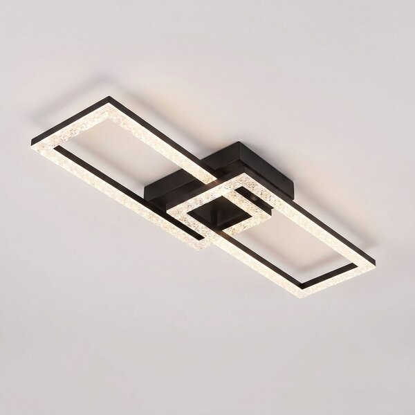 Toolight Toolight, stropné LED svietidlo 610x200 mm, 12W, 4000K, 1000lm, čierna matná, G155-C, OSW-06409
