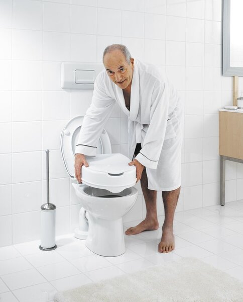 Ridder Ridder, HANDICAP WC sedátko zvýšené 10cm, čierna, A0071010