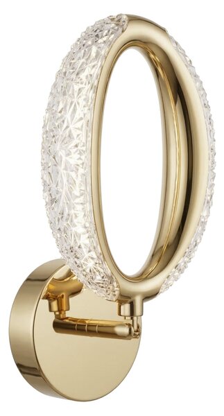 Toolight Rea, nástenné LED svietidlo 7W, 4000K, 500lm, G174-W, zlatá lesklá, OSW-07818