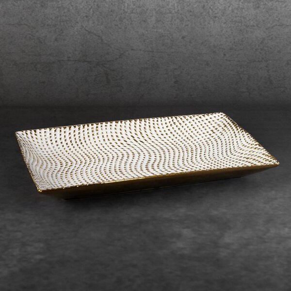 TANIER VERDA (02) 35X20X4 CM BIELY