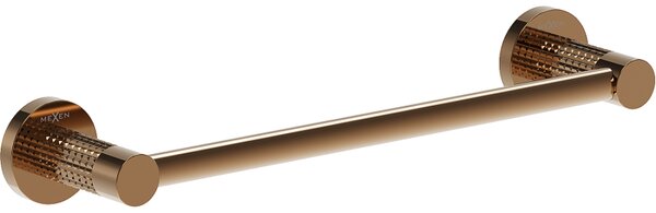 Mexen Triv, držiak na uteráky 35 cm, ružové zlato, 70A33041-60