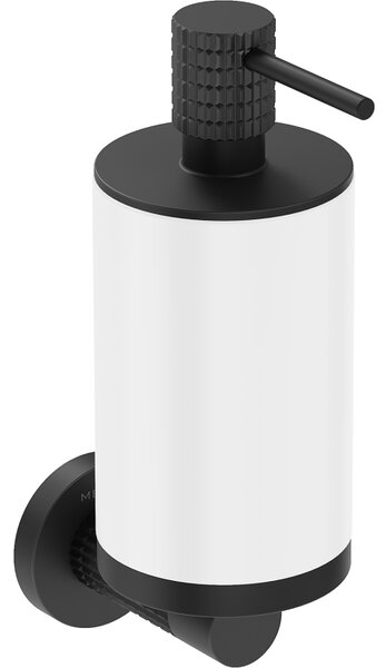 Mexen Triv, nástenný dávkovač mydla, biela / čierna matná, 70A33058-70W