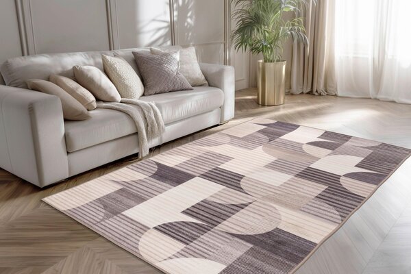 PLOCHO TKANÝ KOBEREC, 120/170 cm taupe Kayoom - Online Only bytové doplnky, Online Only