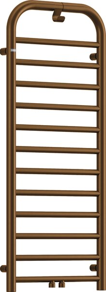 Deante Silia, kúpeľňový radiátor 500x1210 mm, 458W, hnedá matná, DEA-AGI_CG41