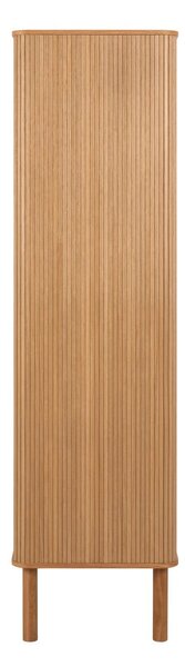 Šatníková skriňa v dekore duba v prírodnej farbe 100x200x55 cm Langley – Actona