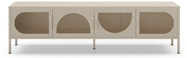 Krémový TV stolík 180x50 cm Tayra – Marckeric