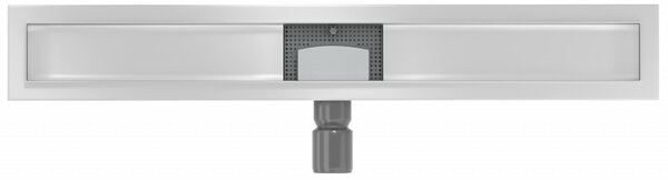 Mexen Flat nerezový sprchový žľab 70 cm - telo žľabu bez krytu, 1015070