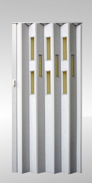 Shrňovacie dvere presklenné Breza 80 x 203