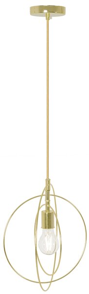 Toolight - závesná lampa E27 APP286-1CP, zlatá, OSW-08404
