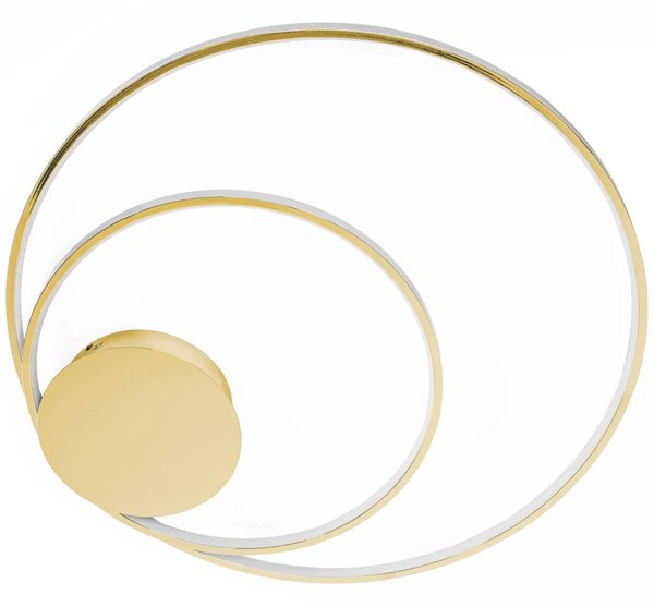 Toolight - LED stropné svietidlo + diaľkové ovládanie APP803-C, zlatá, OSW-09752
