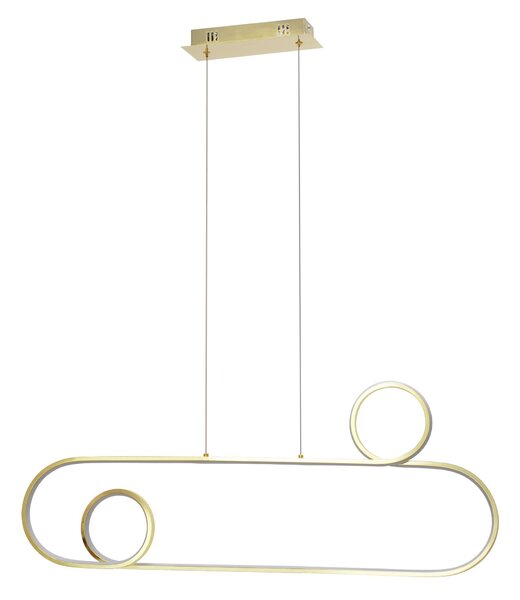 Toolight - LED závesné svietidlo APP809-CP GOLD, zlatá, OSW-09850