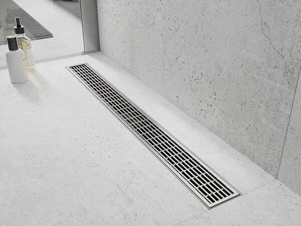 Mexen Flat M33 nerezový sprchový žľab 50 cm, nerez, 1033050-15