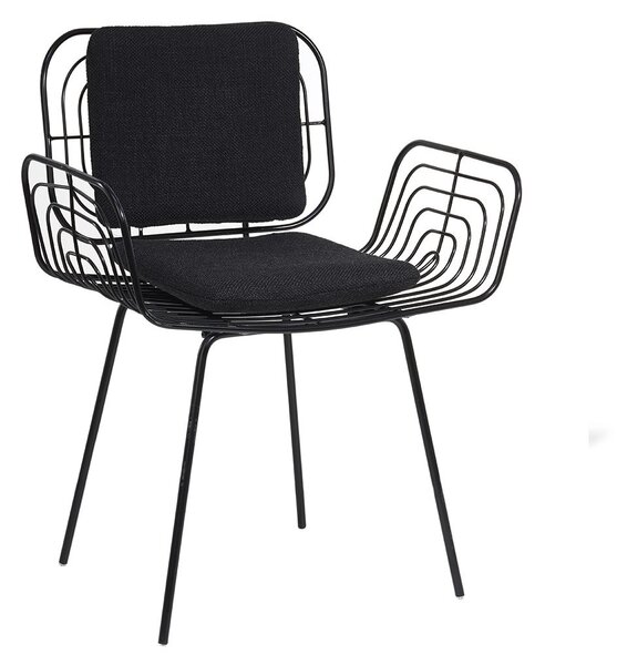 POLSPOTTEN Sada 2 ks – Vankúše na stoličky Boston 37 × 37 cm