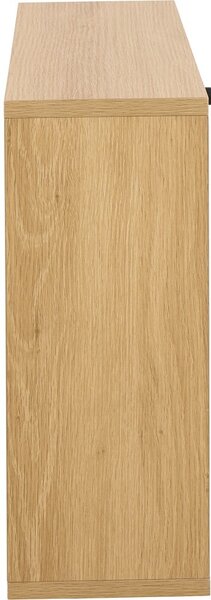 Výklopná skrinka na topánky v dekore duba v prírodnej farbe 72x43x17 cm Albany – Actona