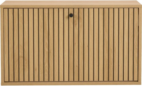 Výklopná skrinka na topánky v dekore duba v prírodnej farbe 72x43x17 cm Albany – Actona