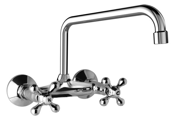 Mereo Mereo, Retro Viktorie batéria drezová, nástenná, s U ramienkom rúrkovým ø 18 mm - 230 mm, MER-CBL30104