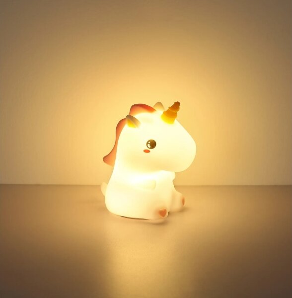 Globo 2873-LED RGBW stmievateľné nabíjateľné detské nočné svetlo UNICORN LED/1,5W/5V 1200 mAh jednorožec