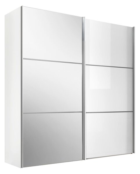 ŠAT. SKRIŇA S POSUV. DVERAMI, biela, 167/222/68 cm Moderano - Skrine