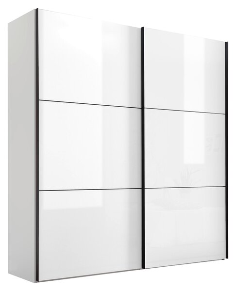 ŠAT. SKRIŇA S POSUV. DVERAMI, biela, 167/222/68 cm Moderano - Skrine