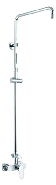 Mereo Mereo, Nástenná sprchová bateria Viana 150 mm so sprchovou tyčou bez príslušenstva, MER-CBE60104S